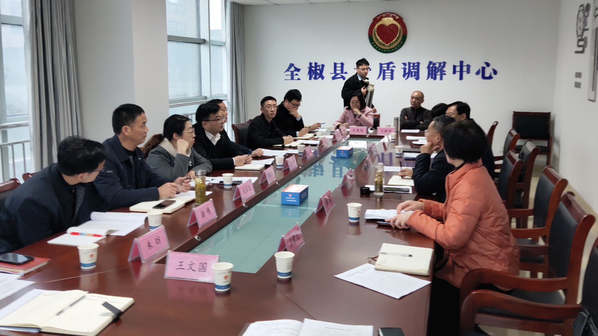 刘文祥赴全椒考察学习平安建设工作