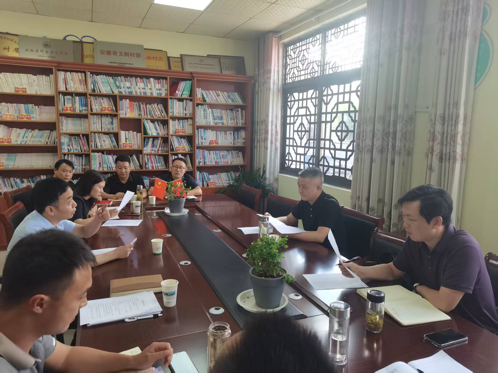 金鑫到太慈镇调研基层治理暨美丽乡村建设工作